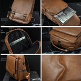 Bolso De Cuero Vintage neww