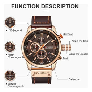 Reloj Curren 8291 Premium Para Caballero