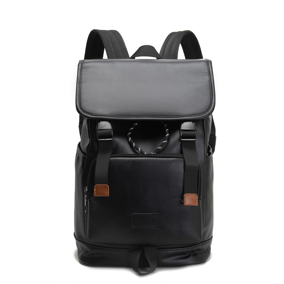 Mochila Vingtage De Cuero Elegante