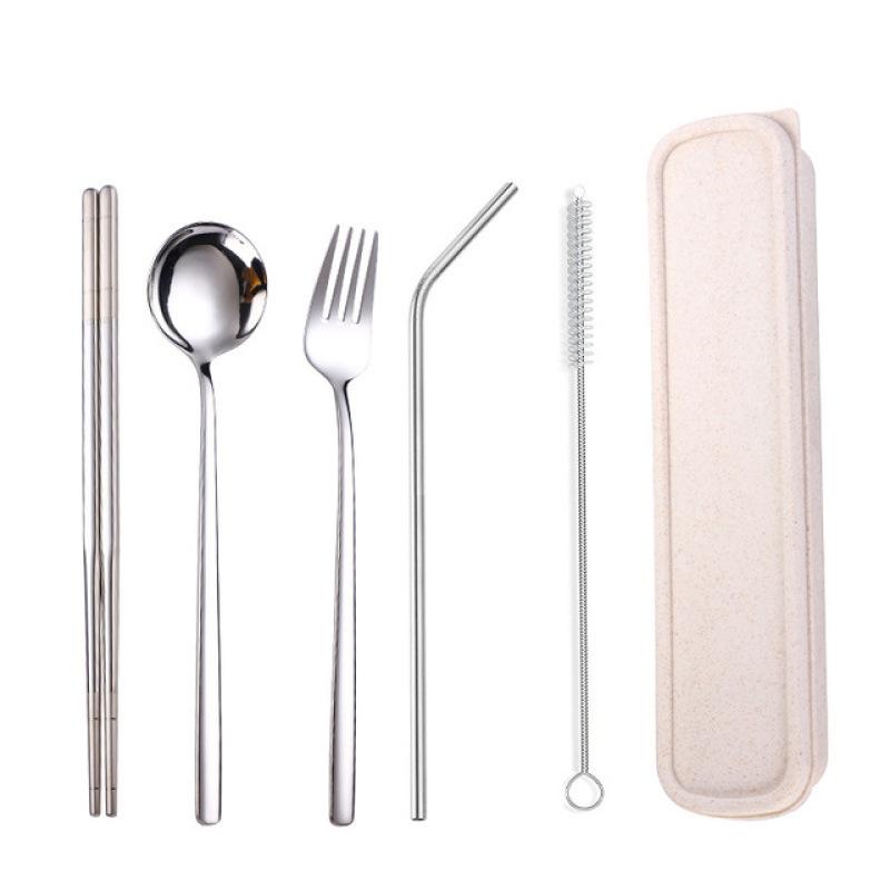 SET DE CUBIERTOS REUTILIZABLES PREMIUM