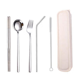 SET DE CUBIERTOS REUTILIZABLES PREMIUM