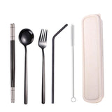 SET DE CUBIERTOS REUTILIZABLES PREMIUM