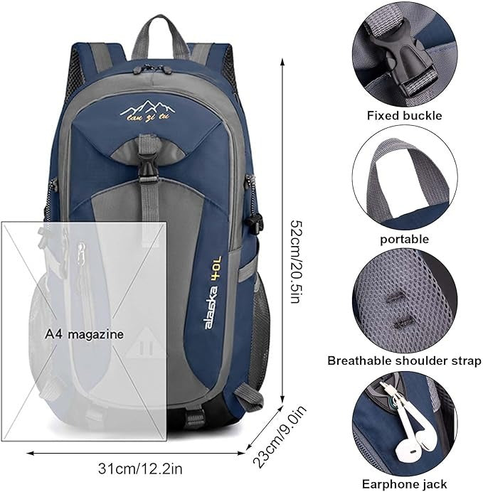 mochila impermeable unisex