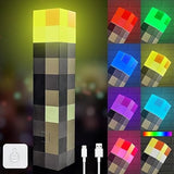 Lampara Antorcha Minecraft