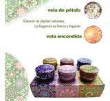 velas aromaticas x 6