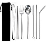 SET DE CUBIERTOS REUTILIZABLES PREMIUM