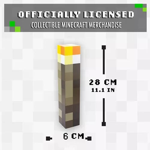 Lampara Antorcha Minecraft