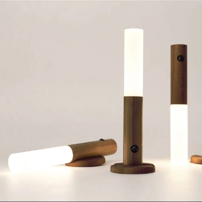 Lampara GLOW Nocturna Con Sensor De Movimiento, plegable y  Luz Recargable