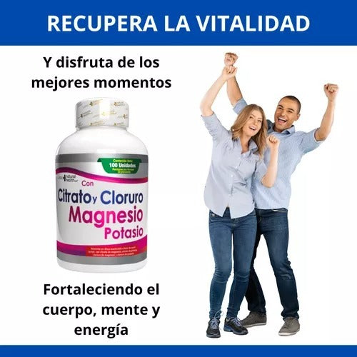 CITRATO Y CLORURO DE MAGNESIO CON  POTASIO