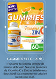 GOMAS VITAMINA C + ZINC