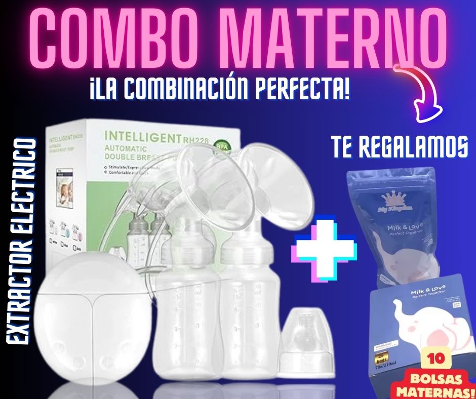 🤱🏼Asistente De Lactancia Electrico+ bolsas de almacenamiento