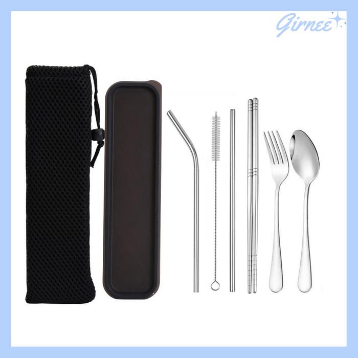 SET DE CUBIERTOS REUTILIZABLES PREMIUM