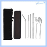 SET DE CUBIERTOS REUTILIZABLES PREMIUM