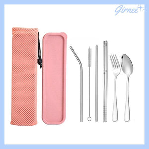 SET DE CUBIERTOS REUTILIZABLES PREMIUM