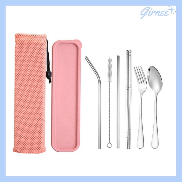 SET DE CUBIERTOS REUTILIZABLES PREMIUM
