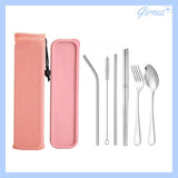 SET DE CUBIERTOS REUTILIZABLES PREMIUM