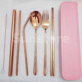 SET DE CUBIERTOS REUTILIZABLES PREMIUM