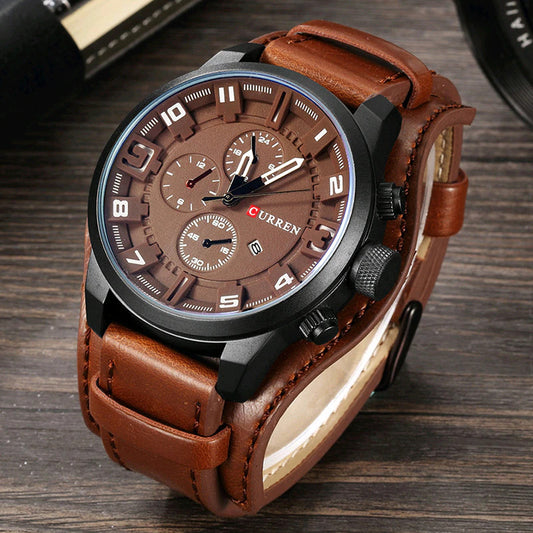 Reloj Curren Cuero Chico Malo