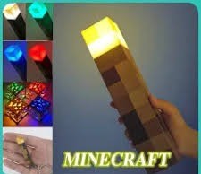 Lampara Antorcha Minecraft