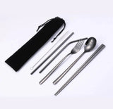 SET DE CUBIERTOS REUTILIZABLES PREMIUM