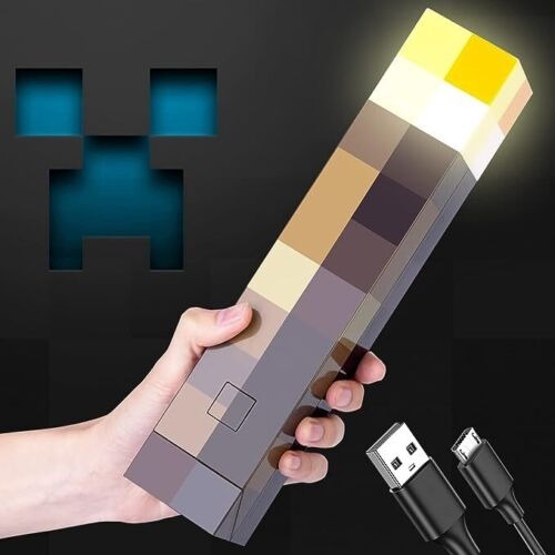 Lampara Antorcha Minecraft