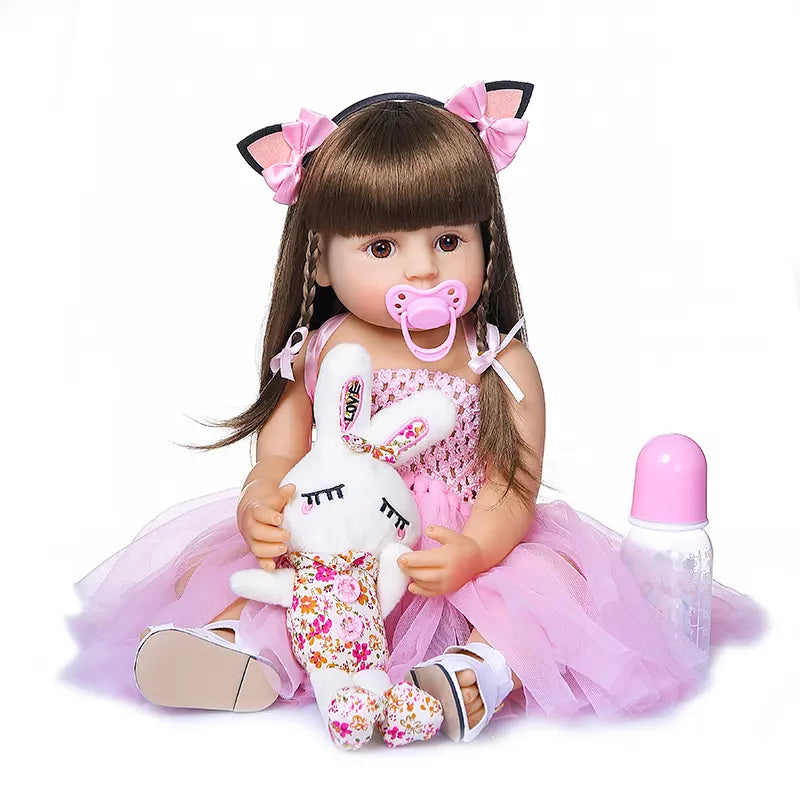 Muñeca Bebe Reborn Real Cuerpo Completo Silicona – tendenciaglobalimport